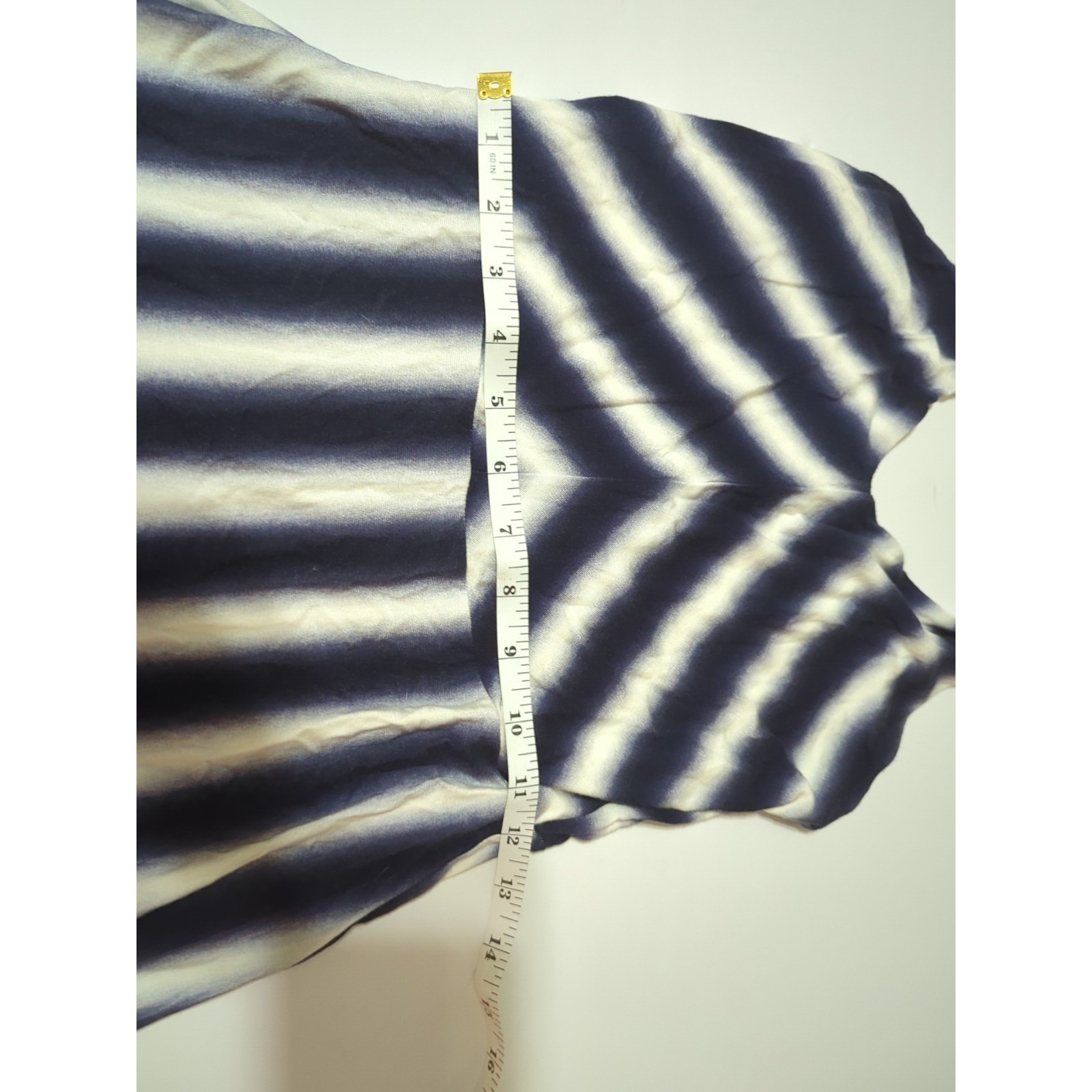 GAP striped Maxi Dress womens S Beach drape garden party coastal boho Hippie