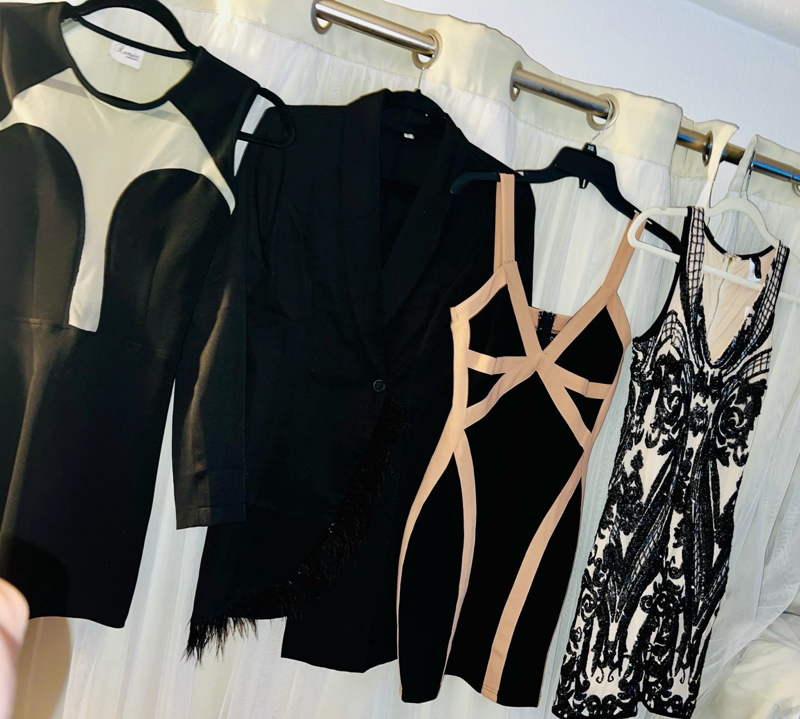 Various High-End Dresses size SM- $50 Each