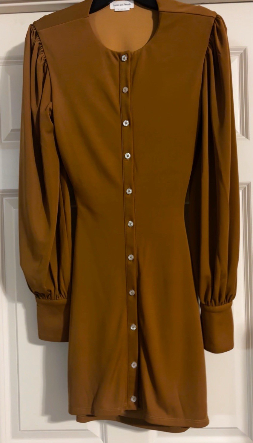 NWOT Lovers & Friends x Revolve Open Back Old Money Quiet Luxury Mob Wife XS