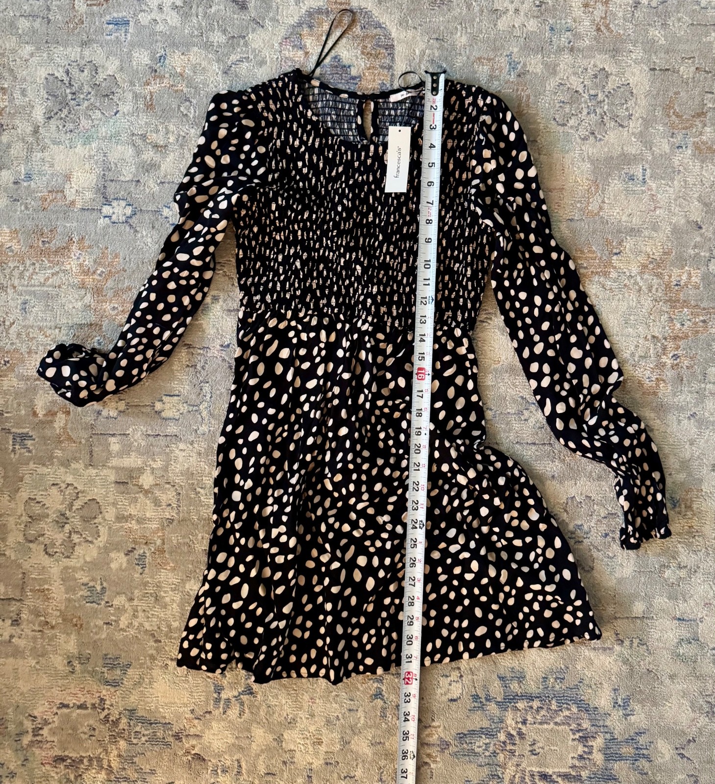 NWT*Francesca’s Size Small Women’s Dress*Super Cute*Business Casual*Polka Dot*