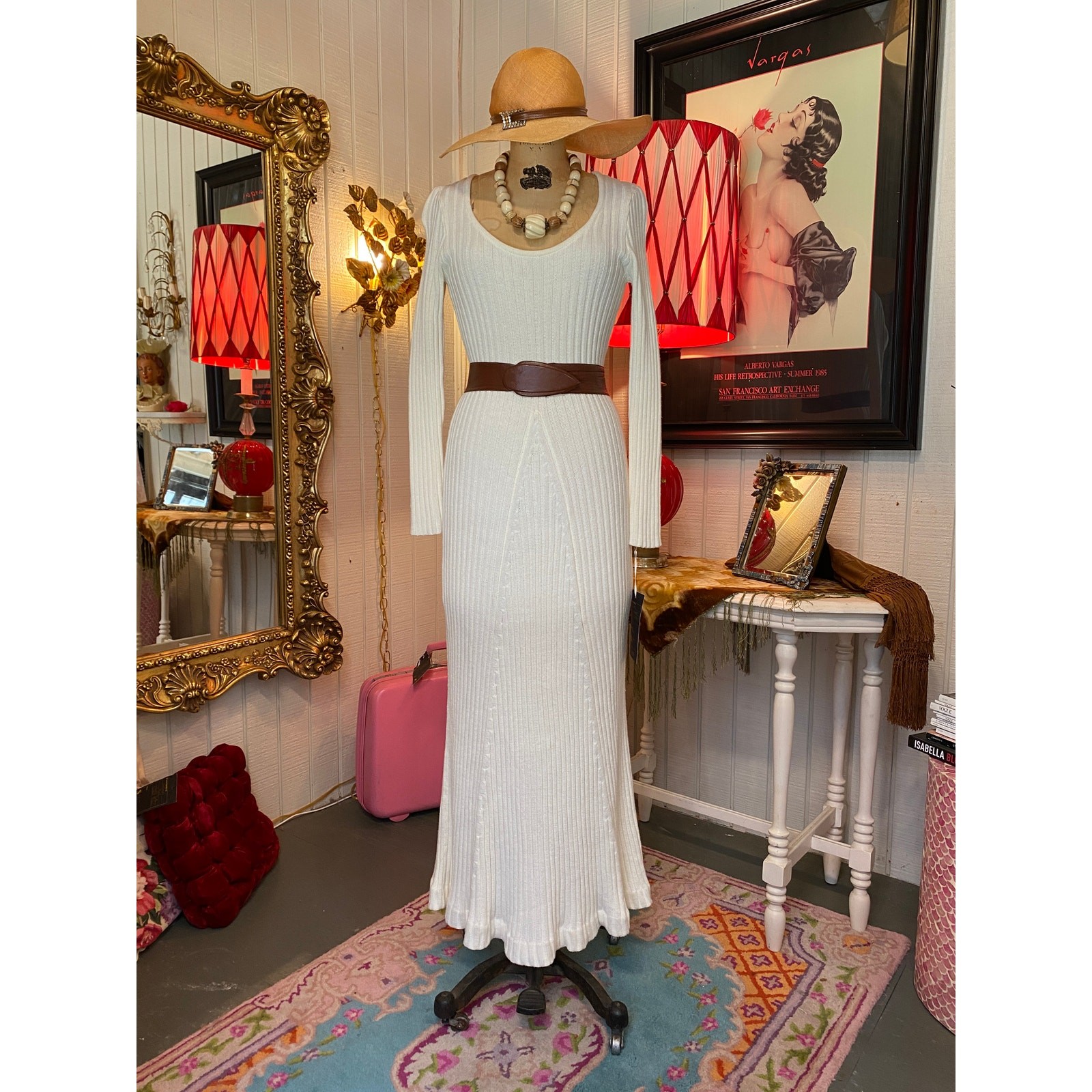 ivory knit maxi dress medium sweater dress classic timeless winter fashion