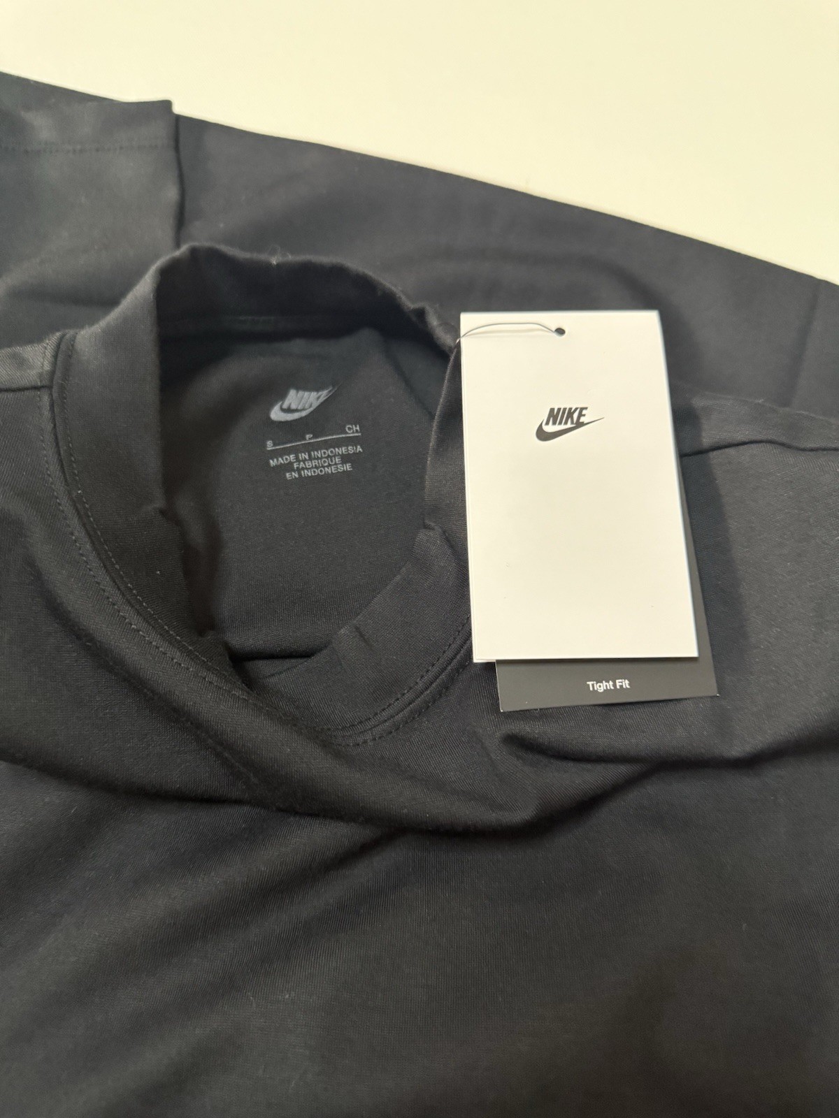 Nike Sportswear Essential Tight Crewneck Midi Dress NWT Black Small