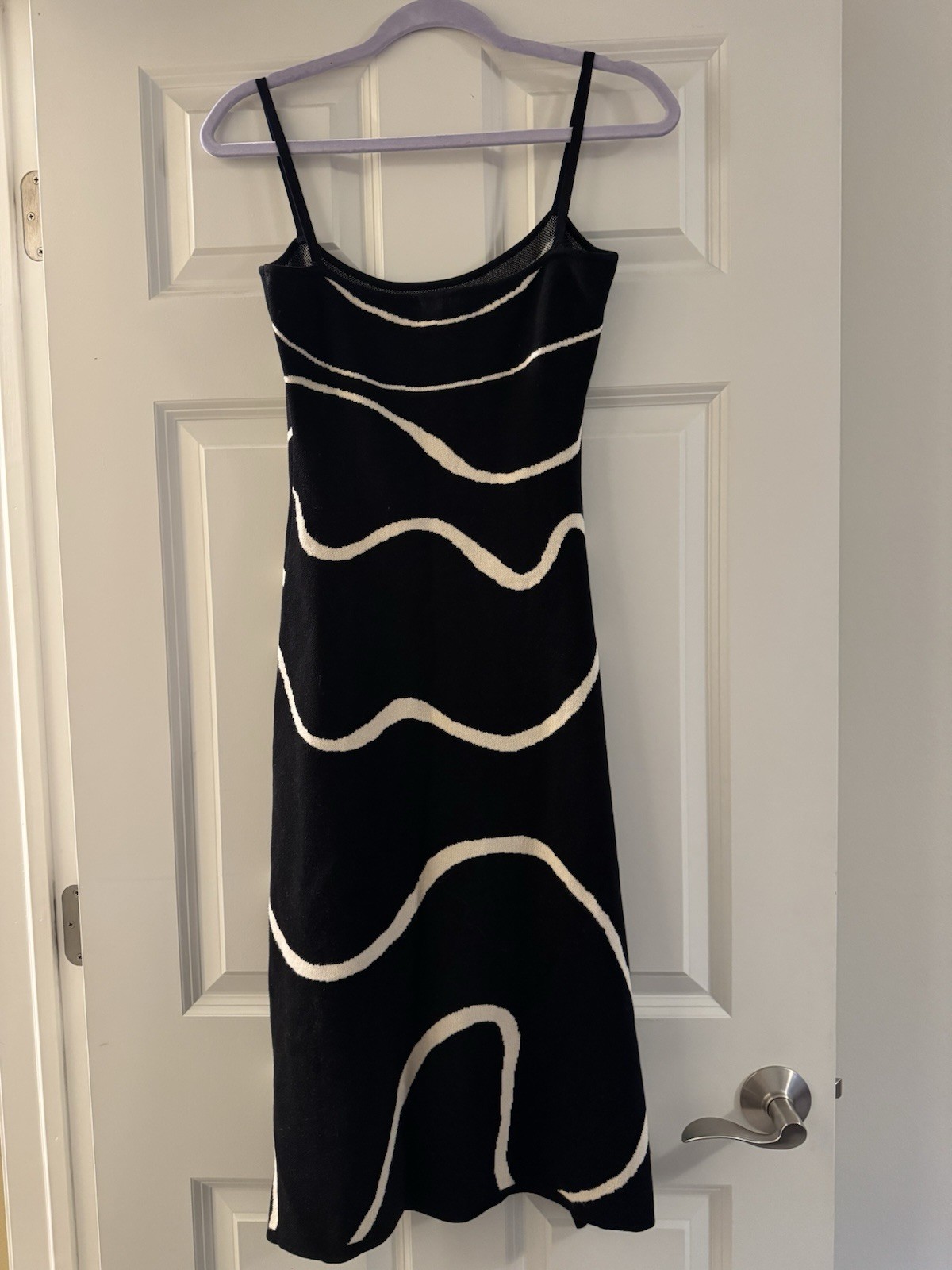 Black And Khaki Lightweight Sweater Dress Women’s Size Medium