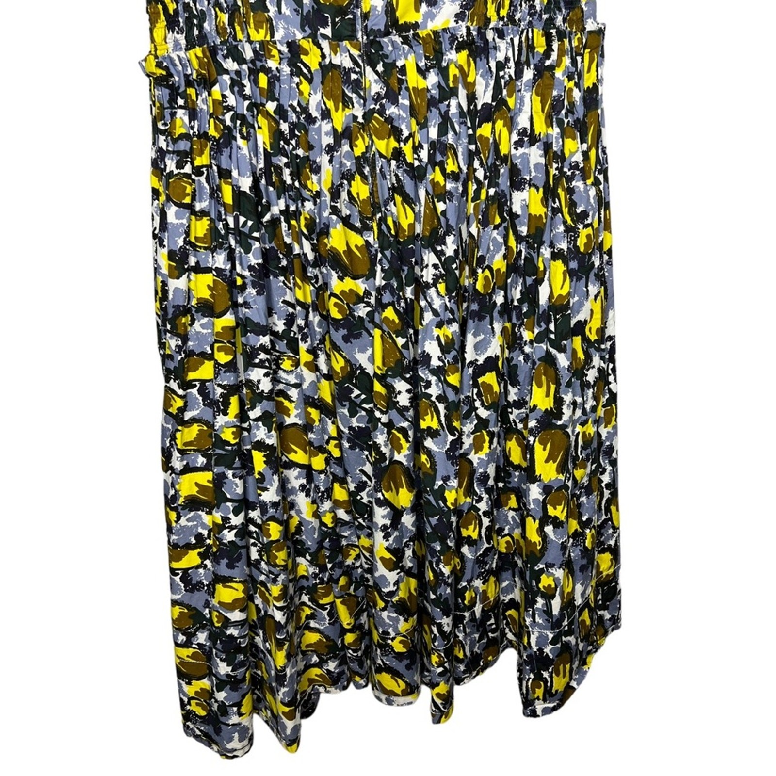Marni Citrus Full Skirt Dress