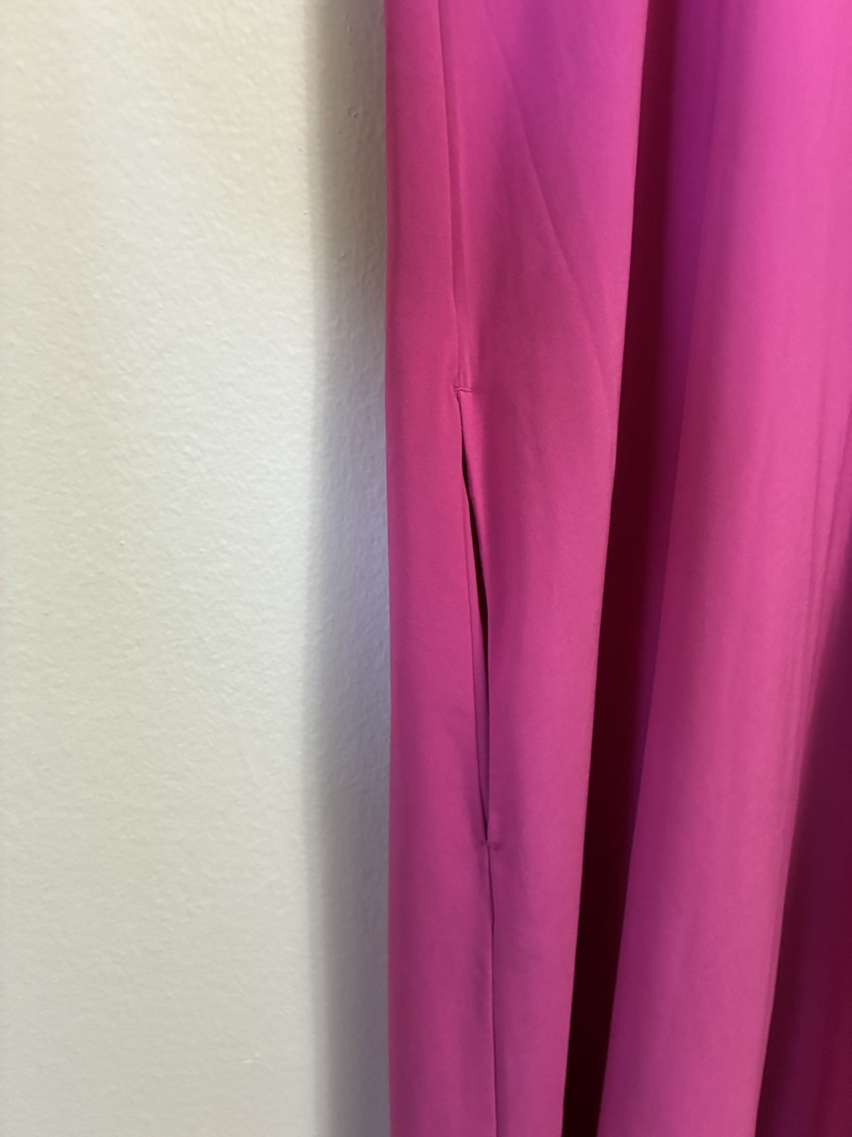 Athleta Racerback Pockets Lightweight High Low Pink Presidio Dress XL TALL