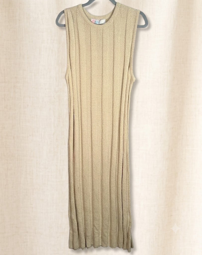 Free People FP Beach Womens Size XS Ribbed Knit Maxi Dress