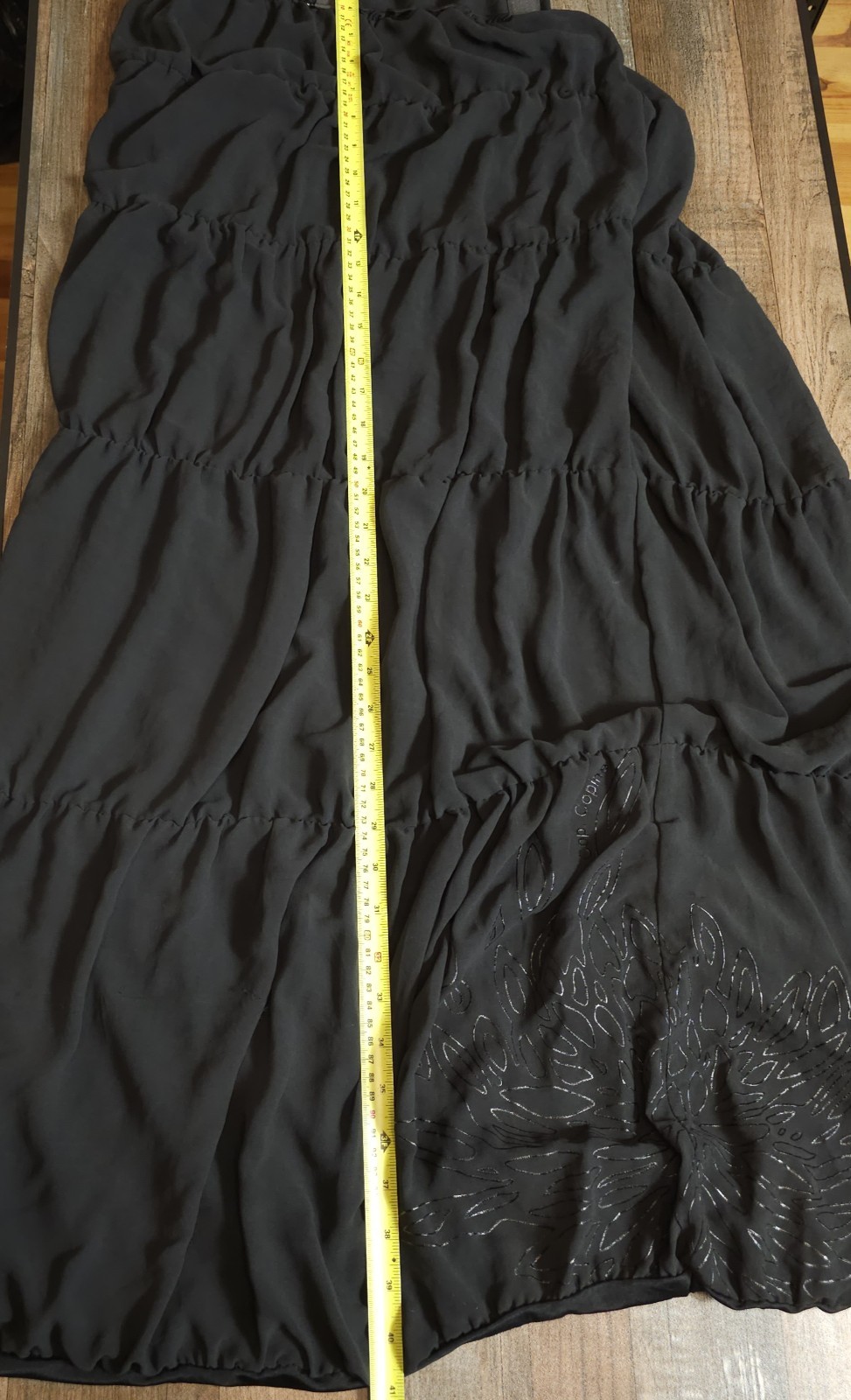 Cop Copine Halter Dress Sleeveless Long Maxi size 40/L