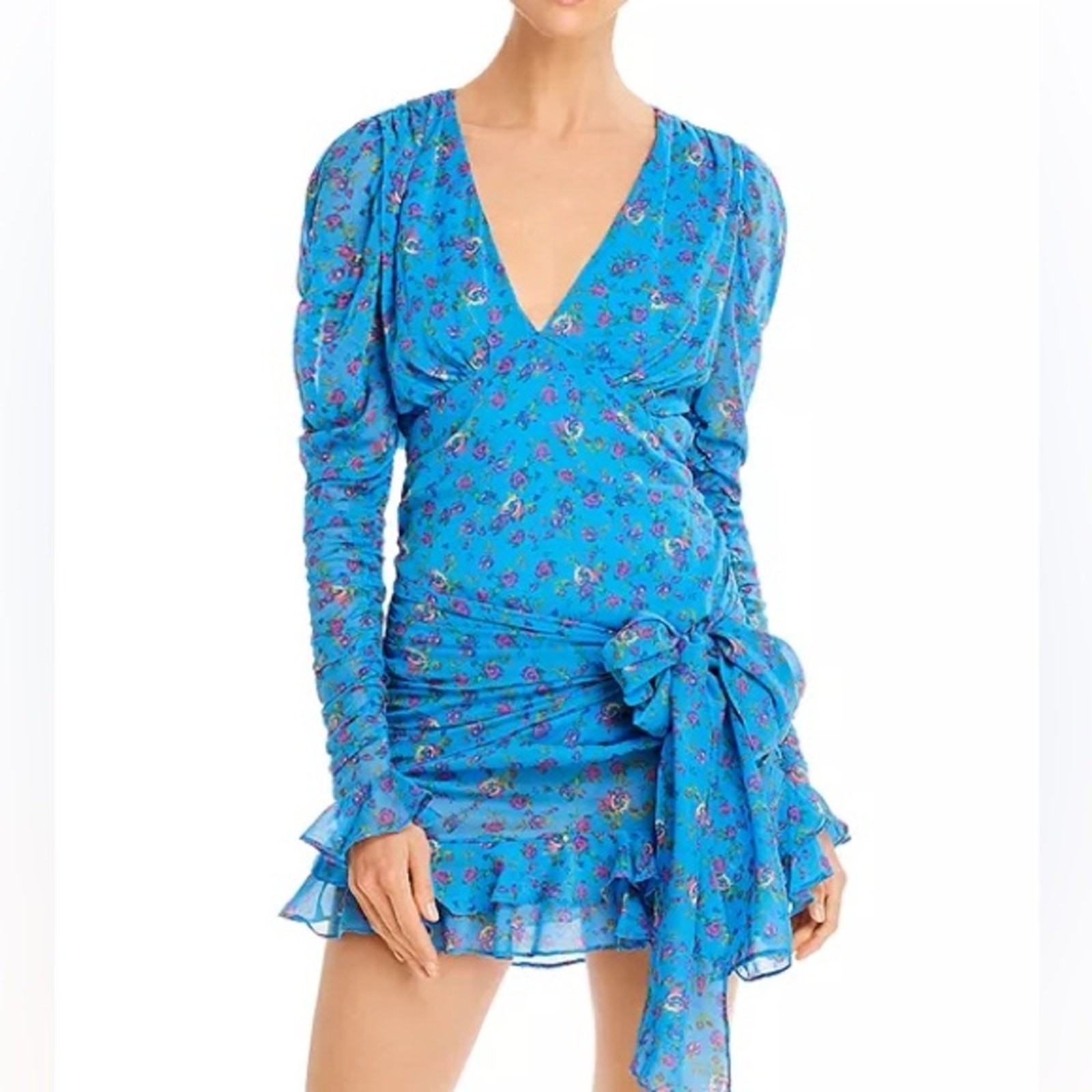 For Love & Lemons $265 Bahama Mini Dress LG EUC
