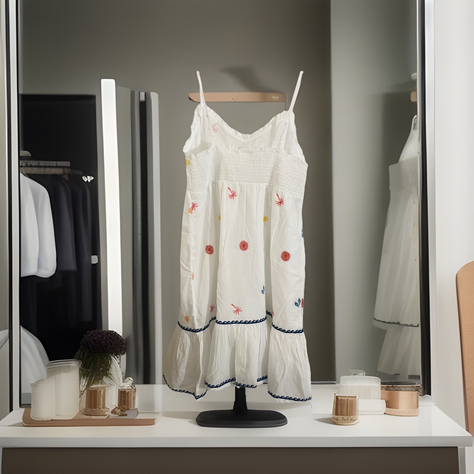 Anthropology Cynthia Rowley Dress (S) 🛍️Sleepwear Collection White NEW
