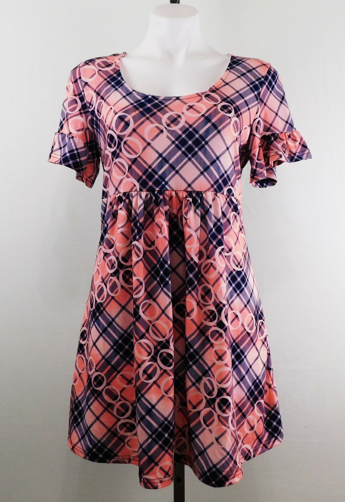 Reborn Women Dress, Size M, Multi-color, 95% Polyester, 5% Spandex