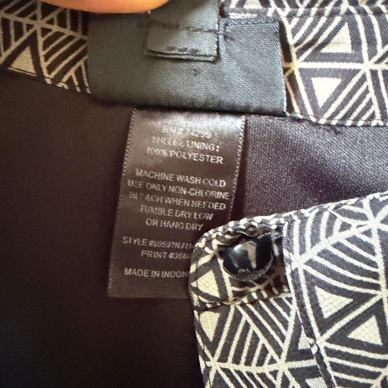 Enfocus-studio Women’s Brown and Black Dress