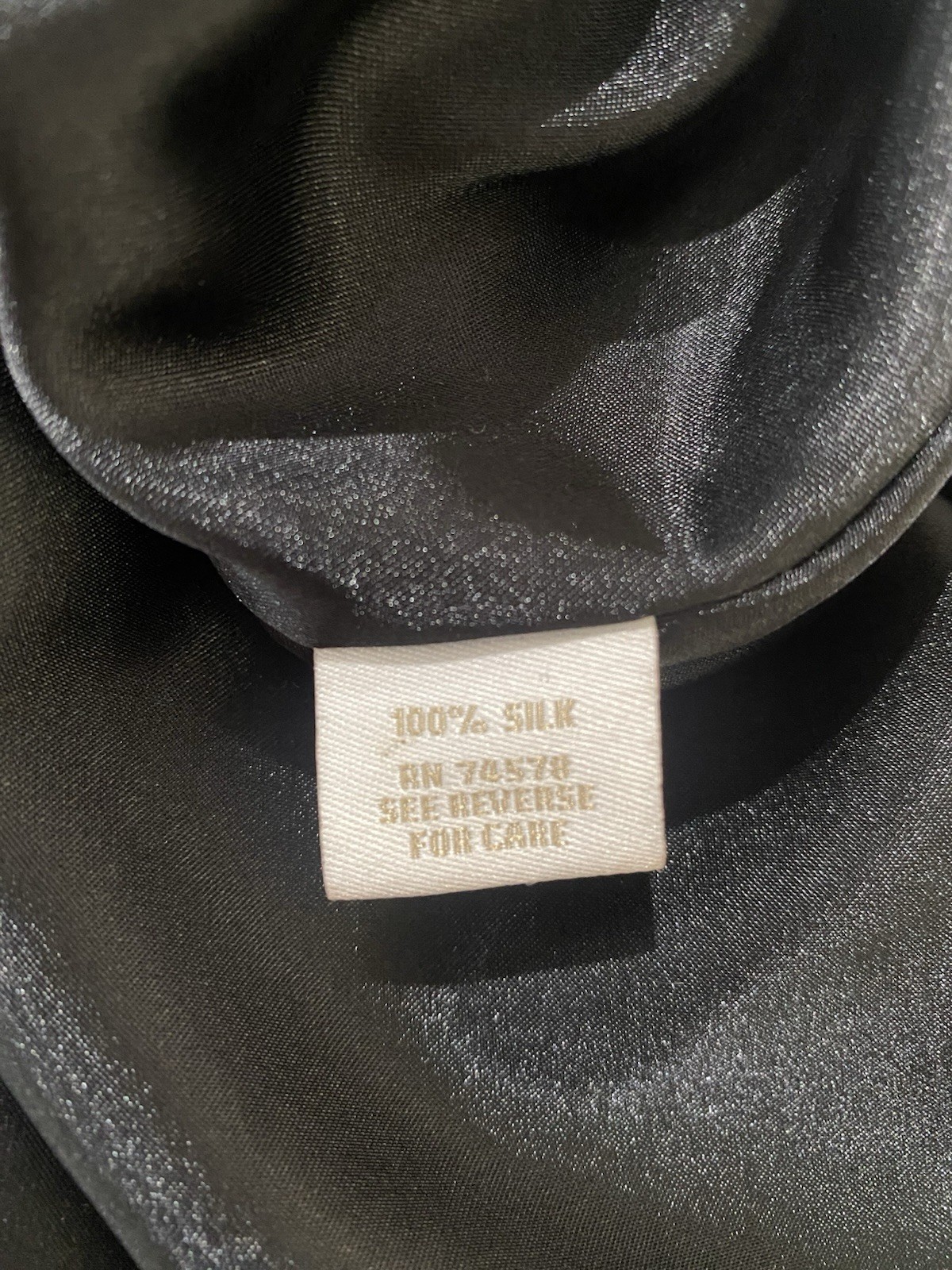 Gorgeous Black 100% Silk Cache Silk Dress/Gown Size 2 90s Corset Style Vintage