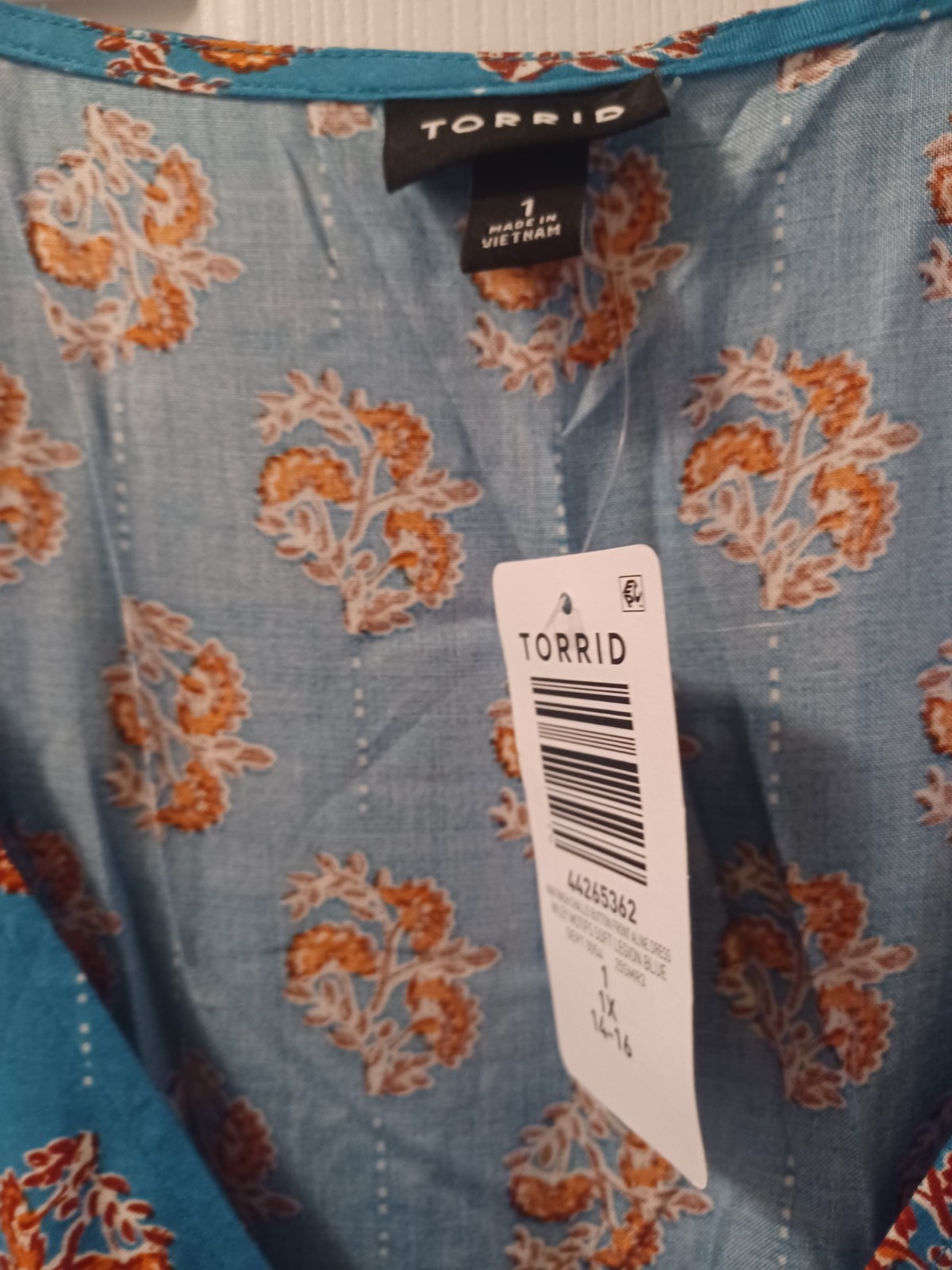 Torrid Chaliss Button Front Maxi Dress