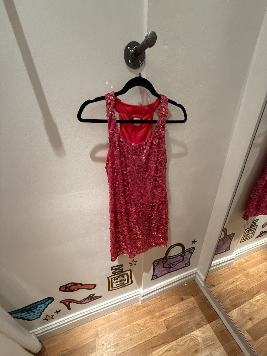 NWT Y2K Vintage Wet Seal Sequin Micro Mini