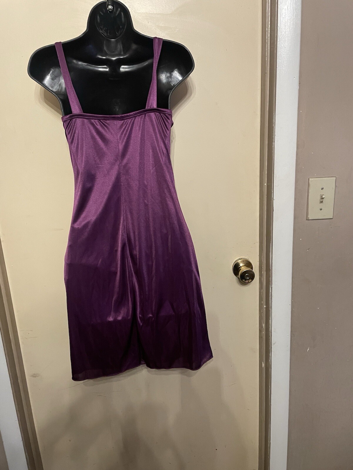 Tab Sz Small Purple Sleeveless Dress Ptp 12 Inches Wrap Dress Party Dress
