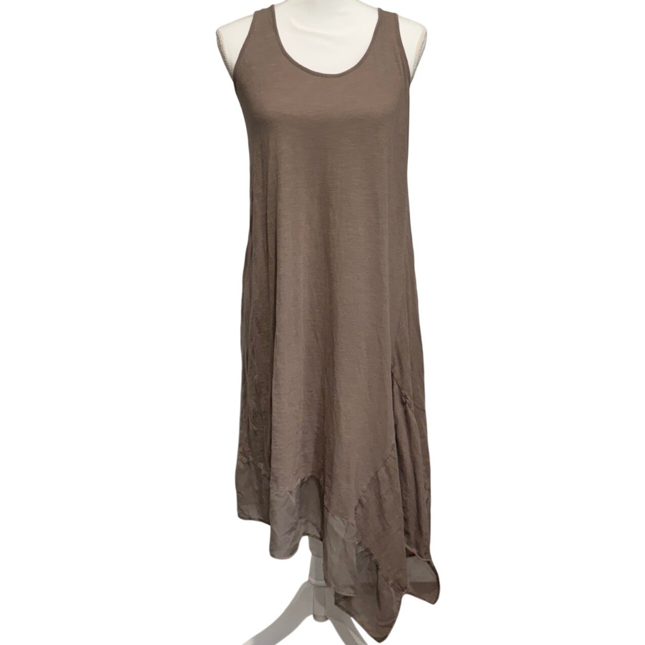 Philosophy Dresses Women’s Sleeveless Dress Handkerchief Hemline Casual