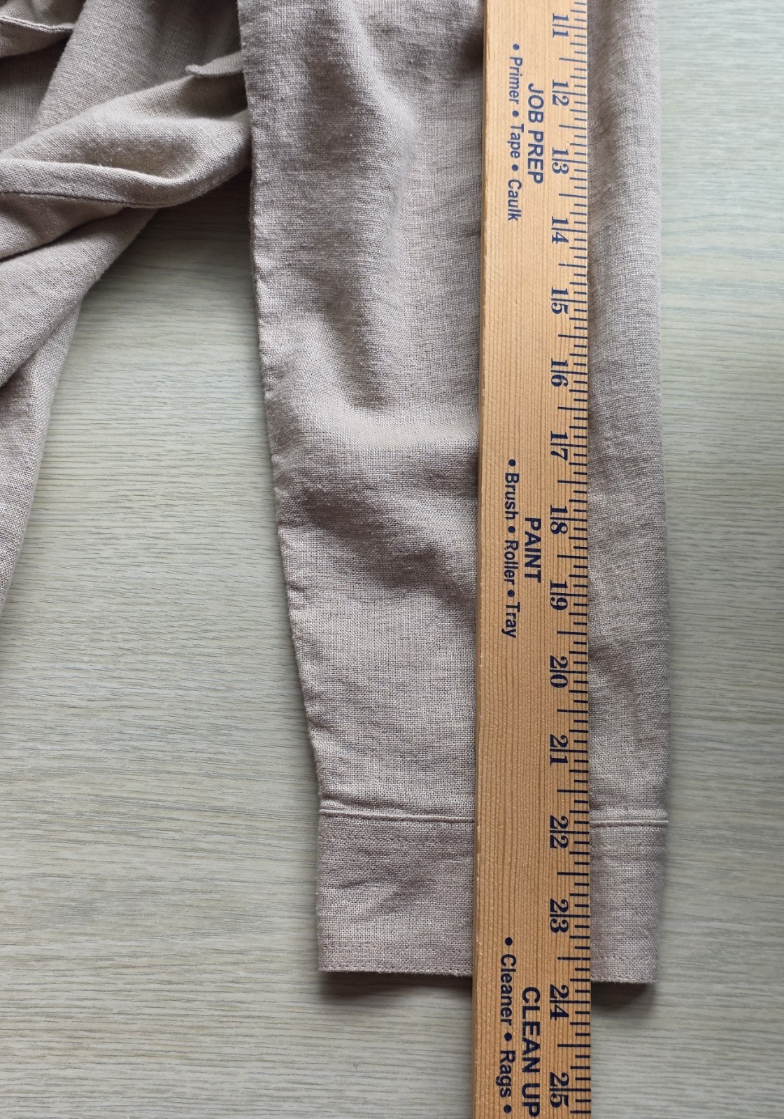 Michael Kors Linen Blend Shirt Dress Large Beige Belted Button Front NWOT