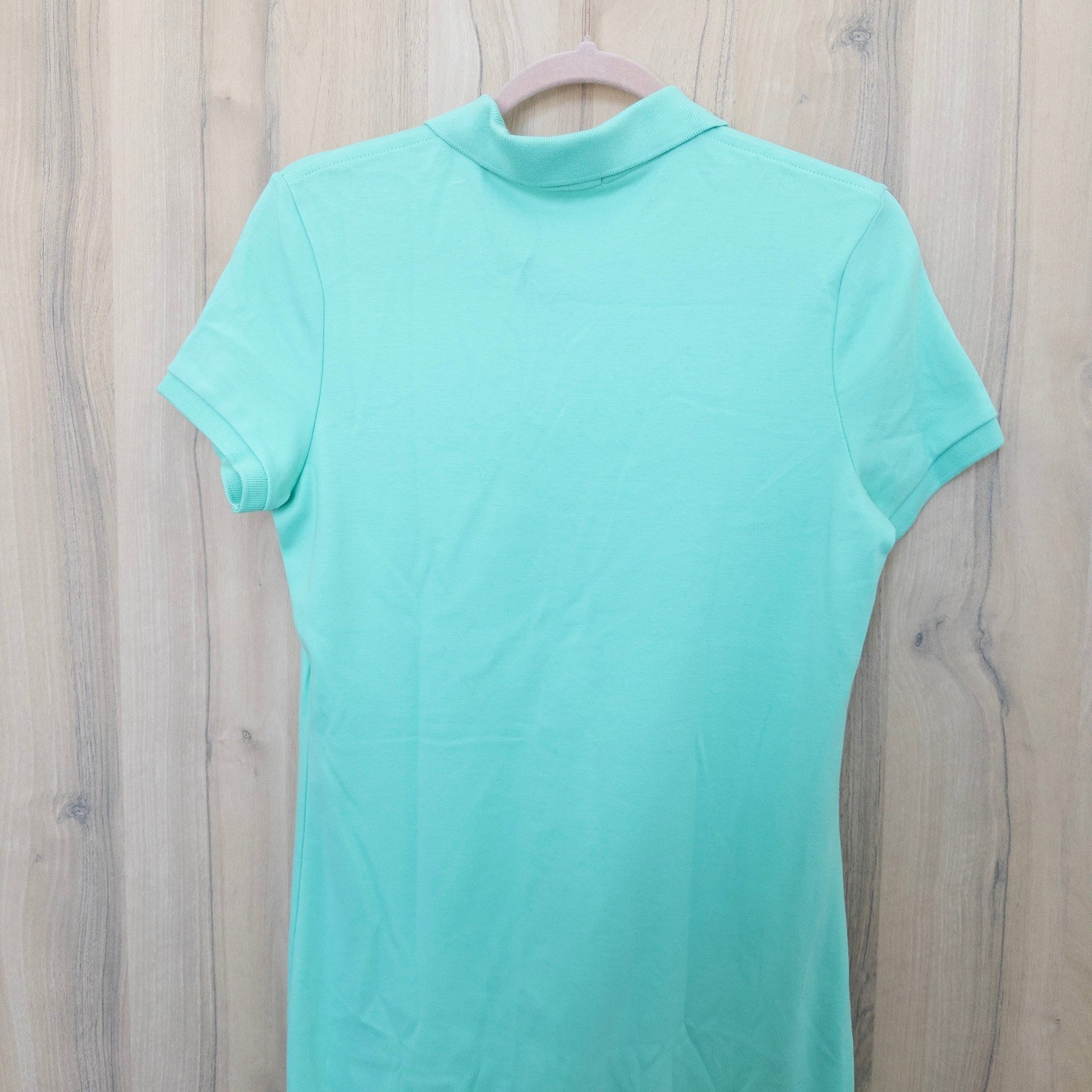 Ralph Lauren Polo Dress Small Mint Green Short Sleeve Cotton Preppy Old Money