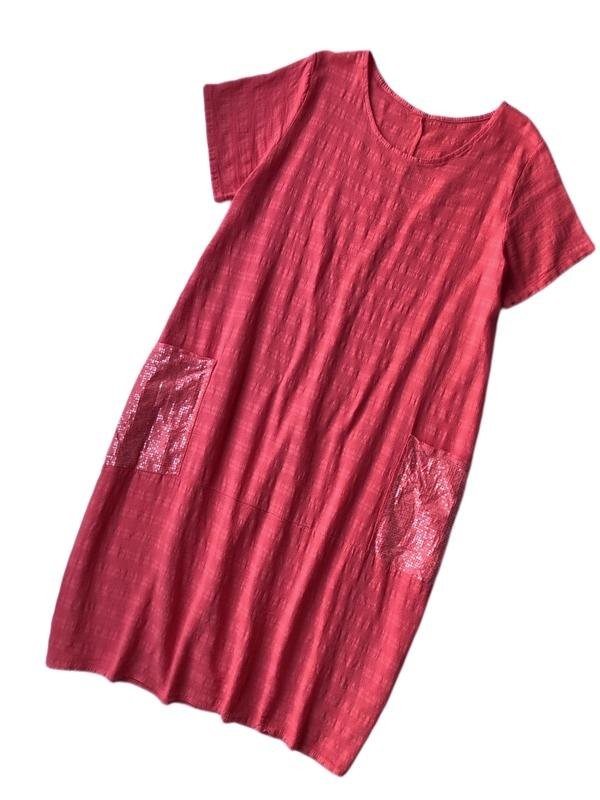 Women Ballin dress pink cotton 40/L/48 #5X3S