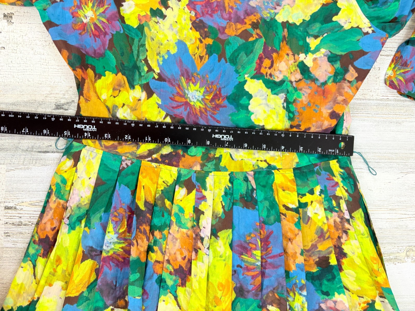 Ann Mashburn S Multi Artists Bouquet Liberty Classic Shirtwaist Maxi Dress NEW