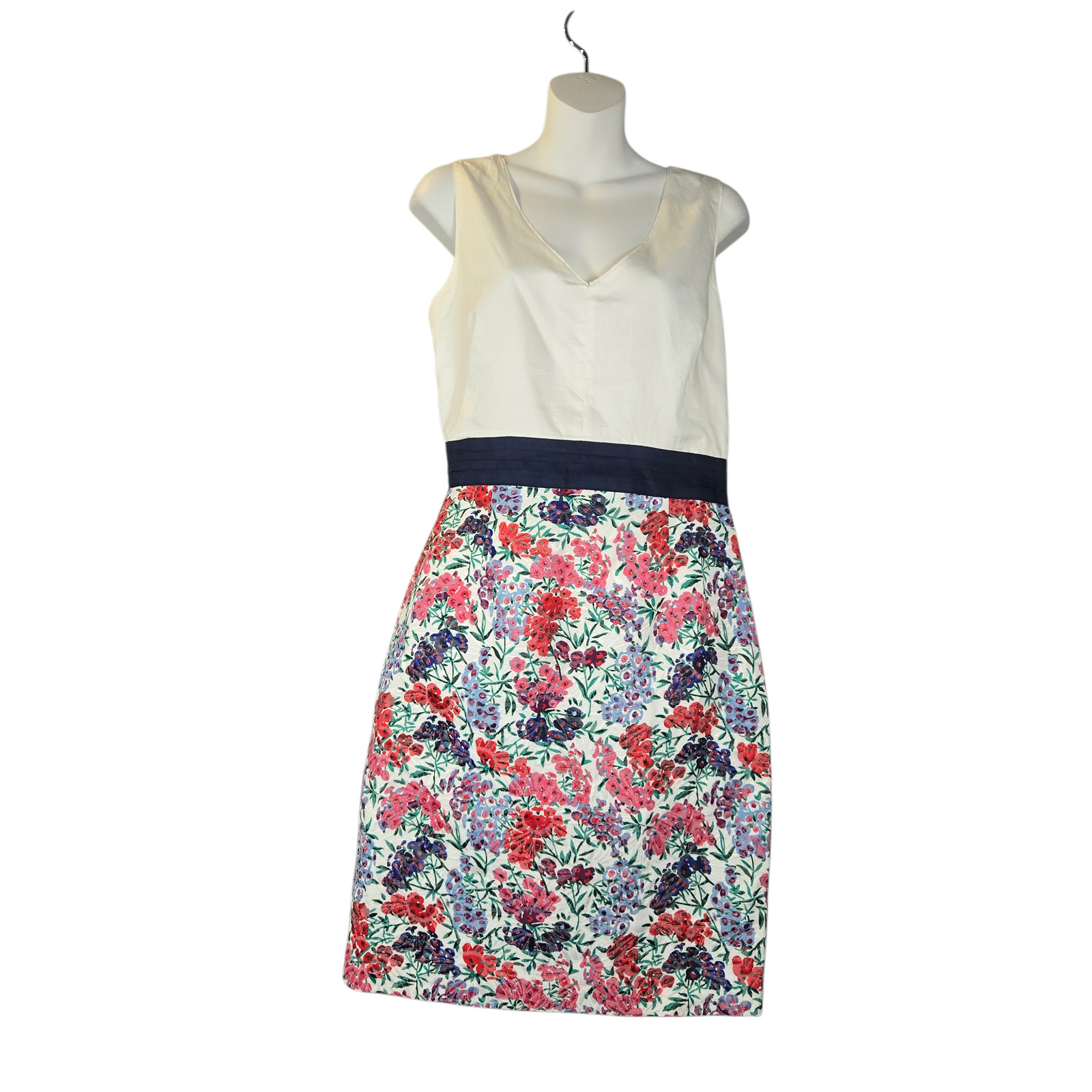 Draper James Women 8 Opry Floral Sheath Dress Cocktail Classic Resort Wear Chic