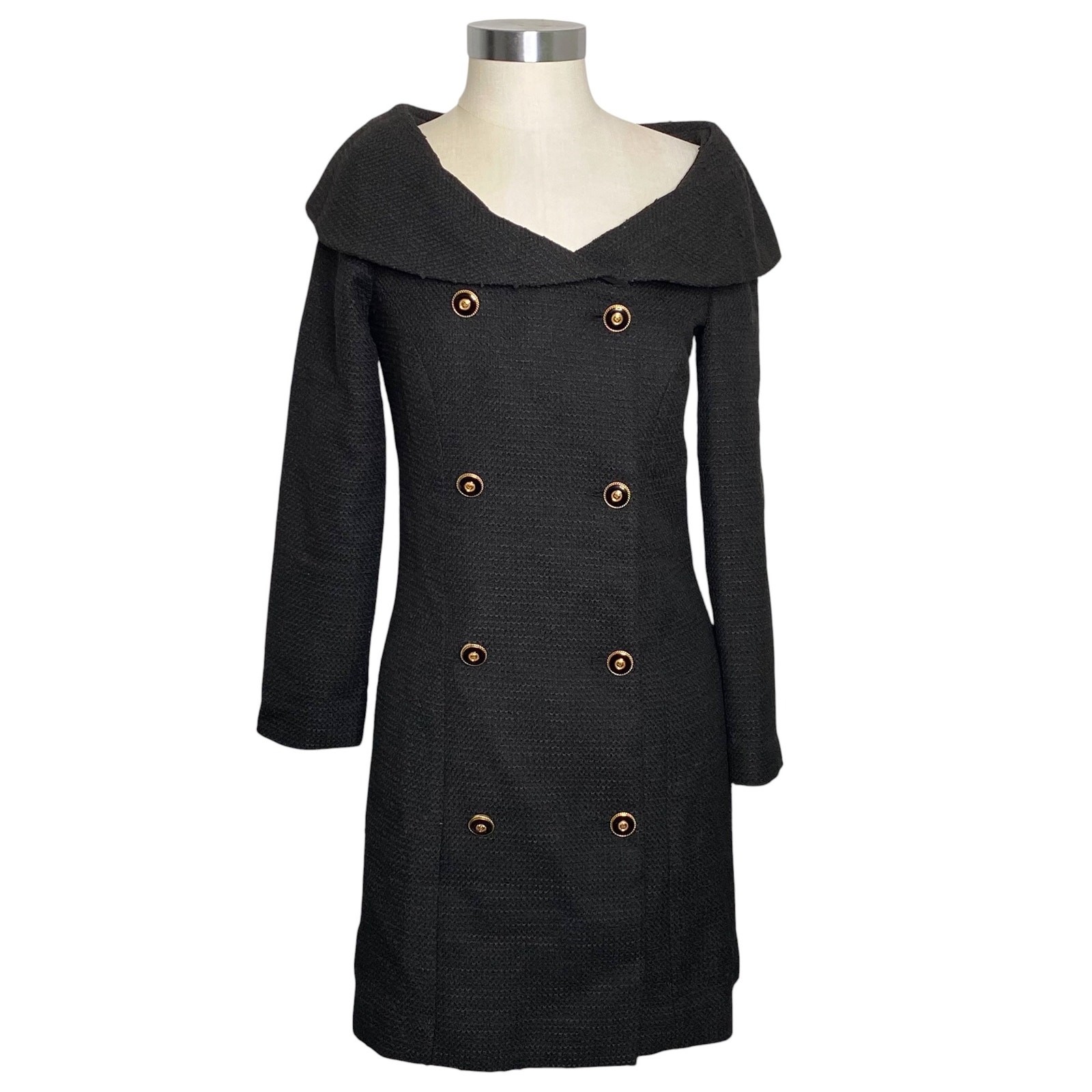 NWT Tuckernuck Tweed Blanche Black Dress – XS