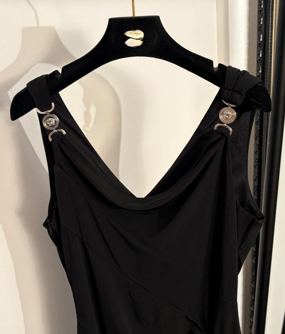 Versace Elegant Dress Medium Size Pre- Owned