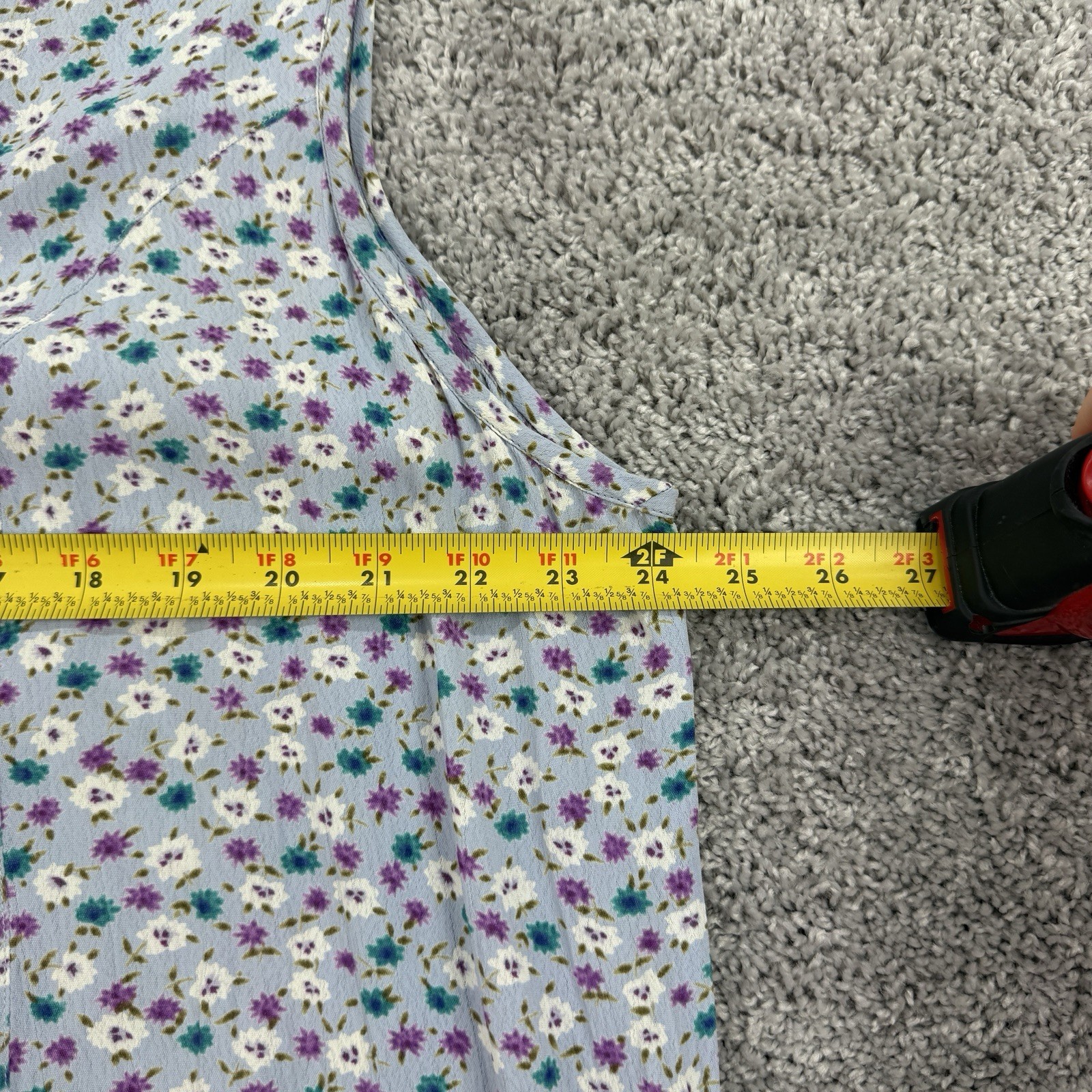 VTG JG Hook Maxi Dress Womens 2X Mixed Media Cottagecore Prairie Country Tiered