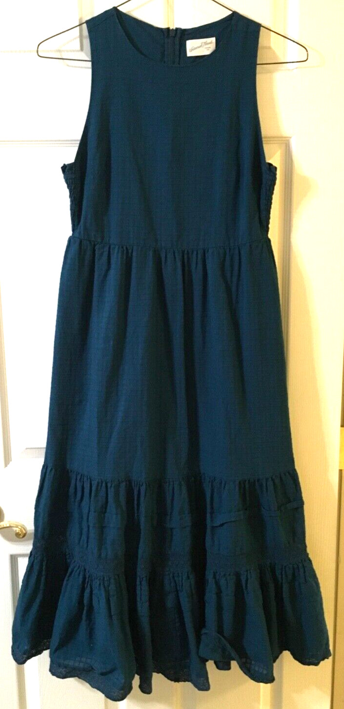 Universal Threads Women’s Cotton Midi Dress, Size Small To Medium Nice Vintage.