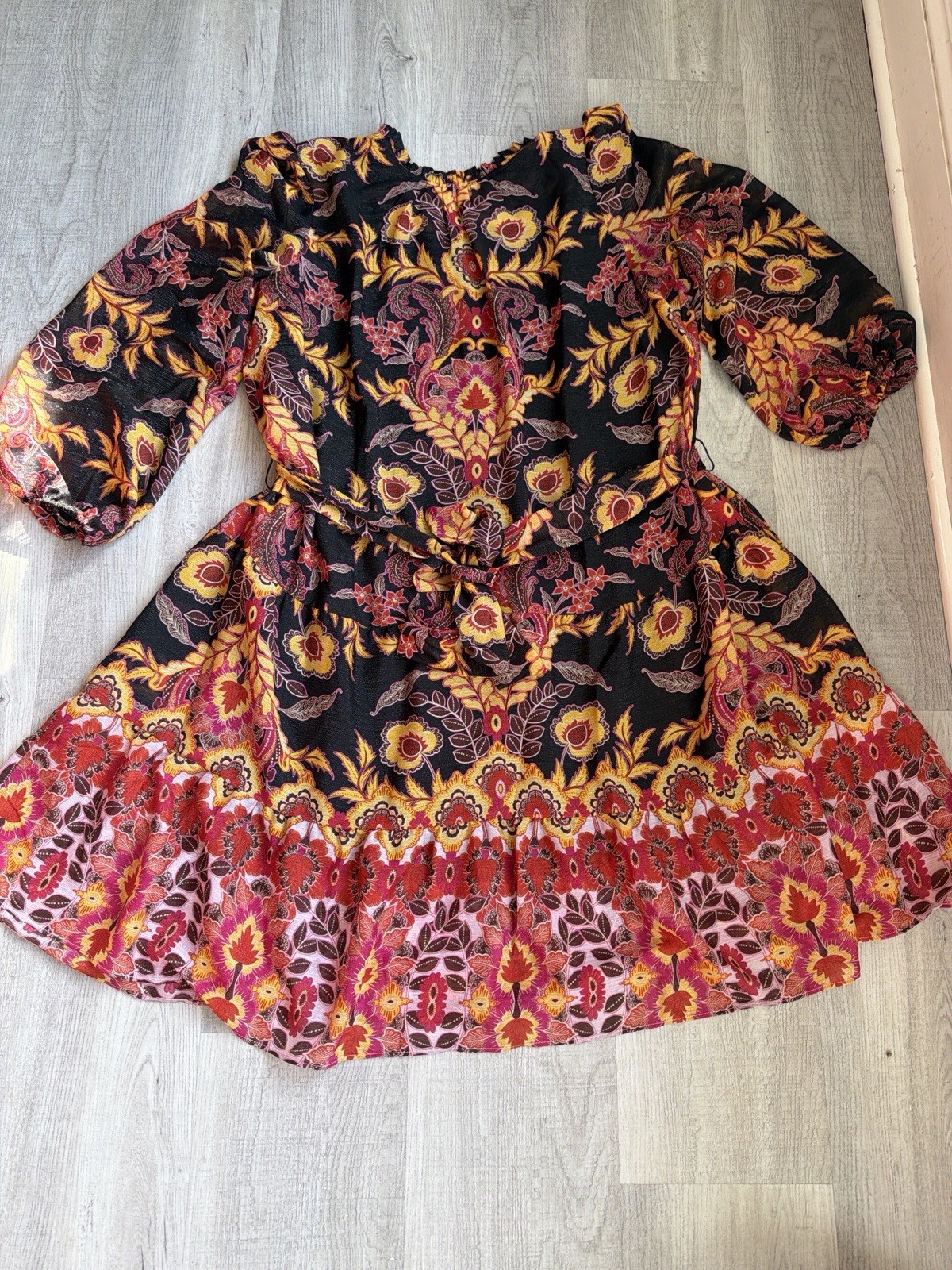 Maia Women’s Size 16 Boho Floral Dress