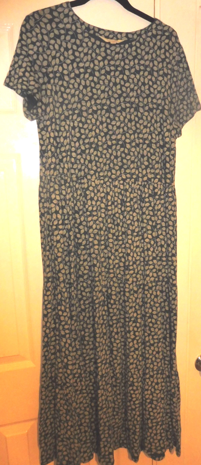 SEA SALT DRESS – GREEN – SIZE UK 12