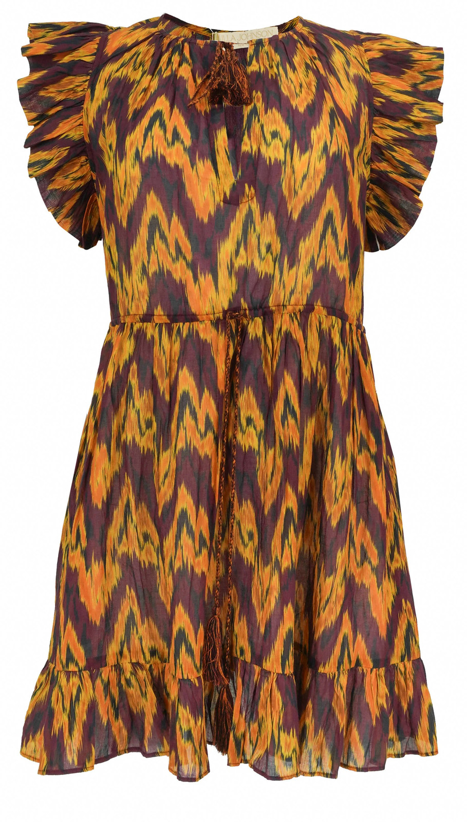 Ulla Johnson Kalina Mini Dress Coverup in Terra