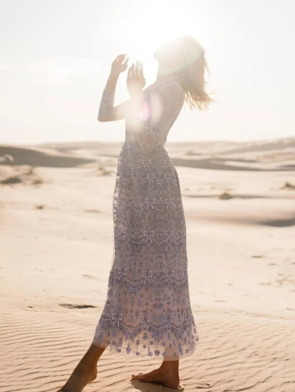 BHLDN Needle & Thread Dress size US 10 $929