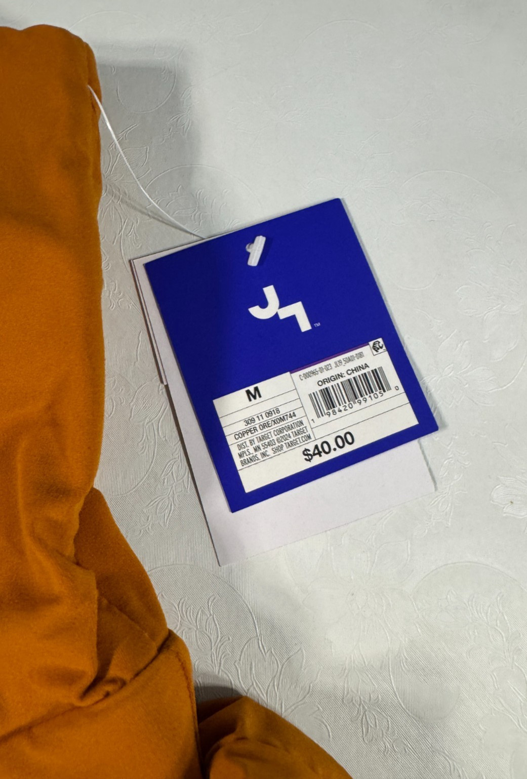 JoyLab Women’s Game Day Active Pullover Dress Burnt Orange Size Medium NWT