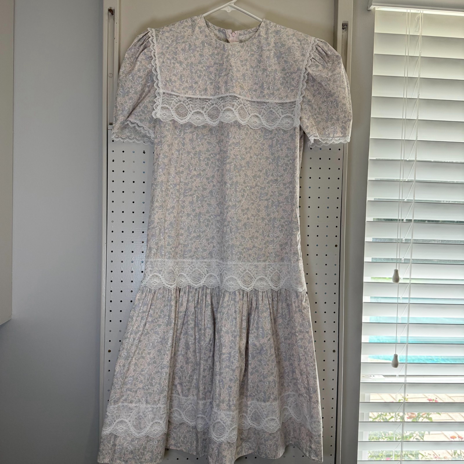 Gunne Sax by Jessica McClintock Cottagecore Dress Women’s 14 Pink Floral Print