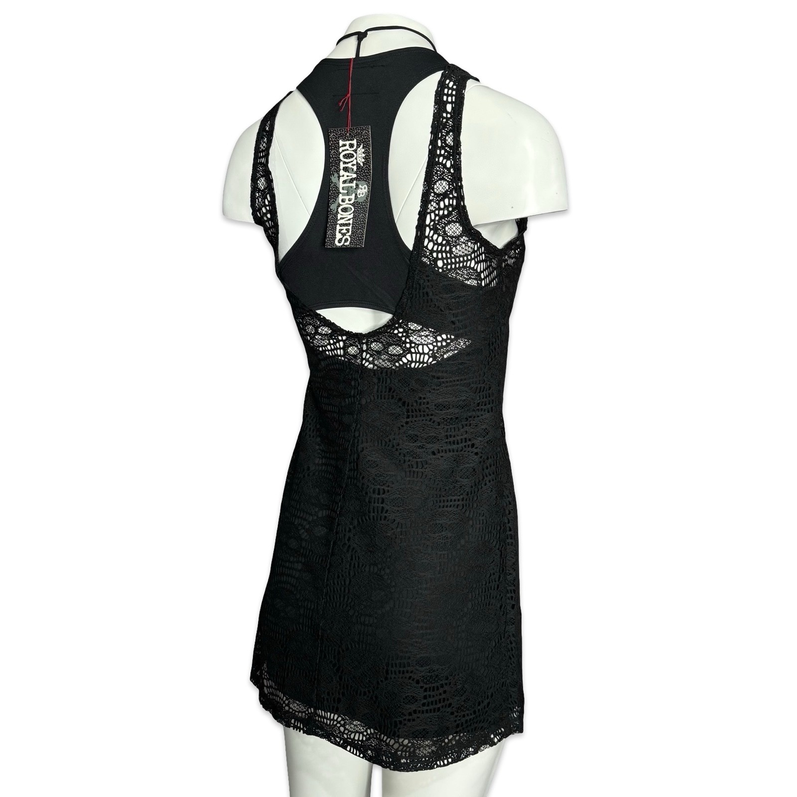 ROYAL BONES by TRIPP GOTHIC PUNK ROCKER LACE SKULLS LOLITA DOLL DRESS LB1080