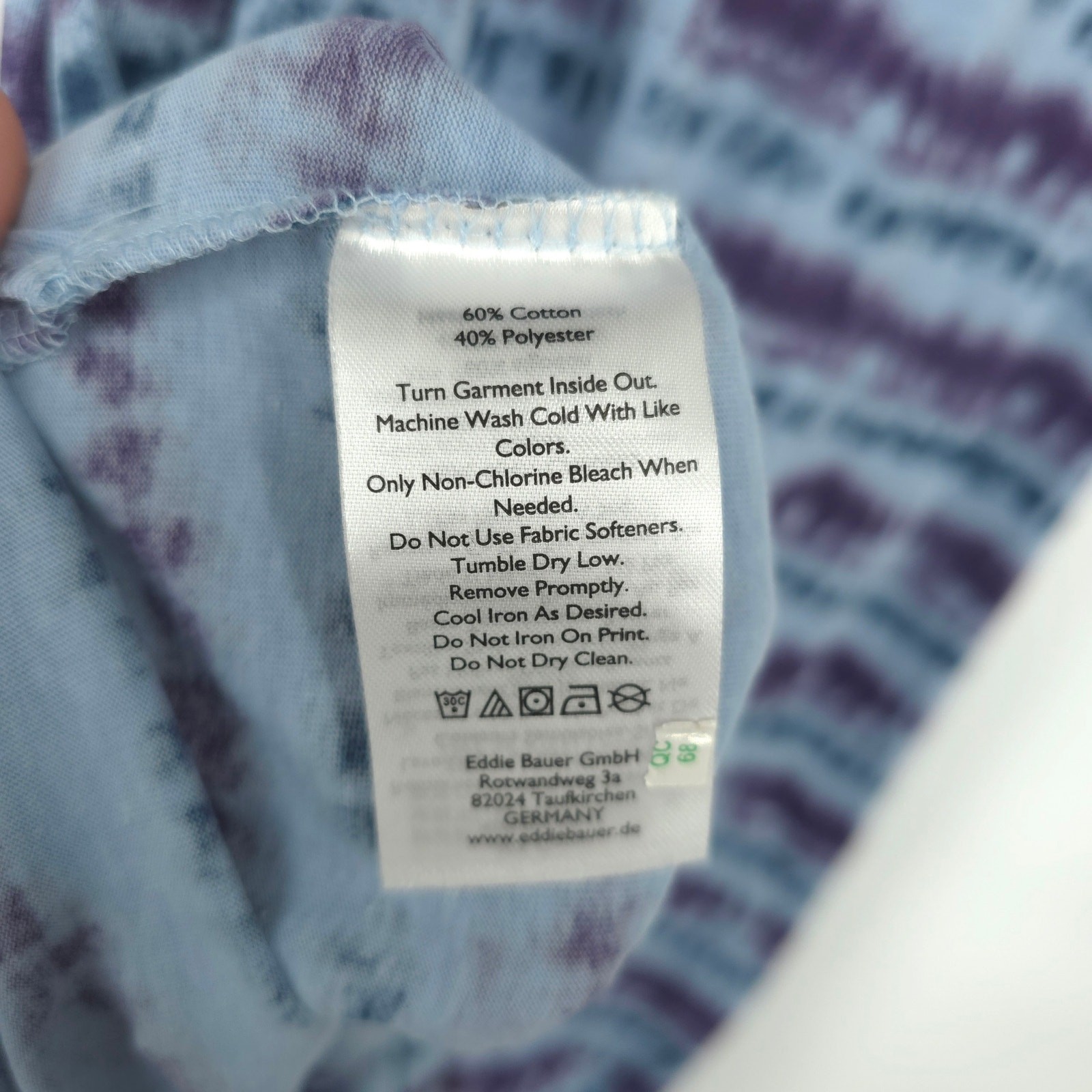 Eddie Bauer Coast and Climb Sleeveless Tie Dye Maxi Dress Size Medium NWT