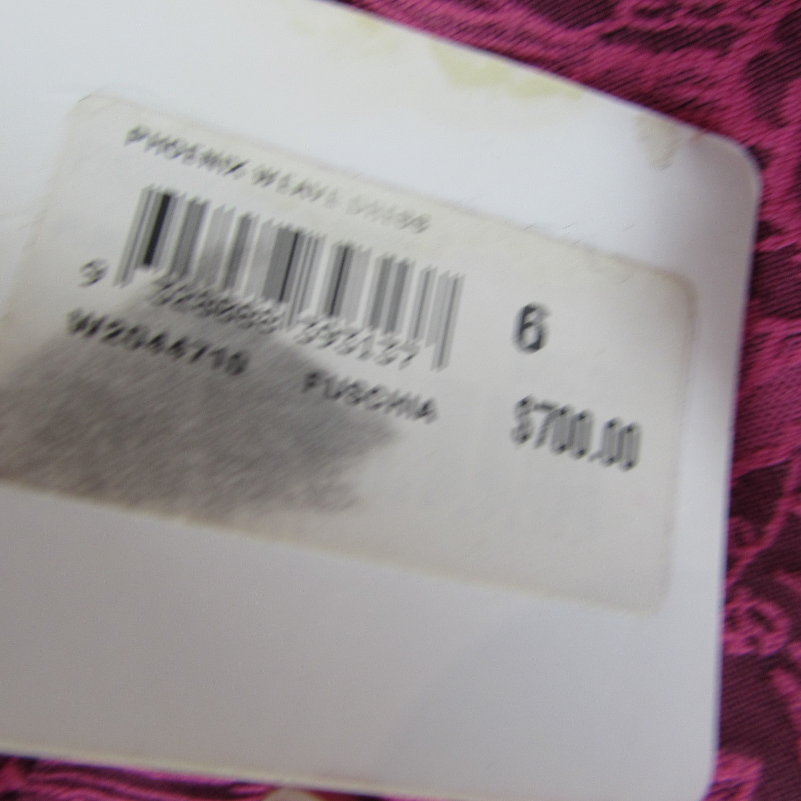NEW $700 Scanlan Theodore Phoenix Weave Fushia Silk desingner mini dress US 2