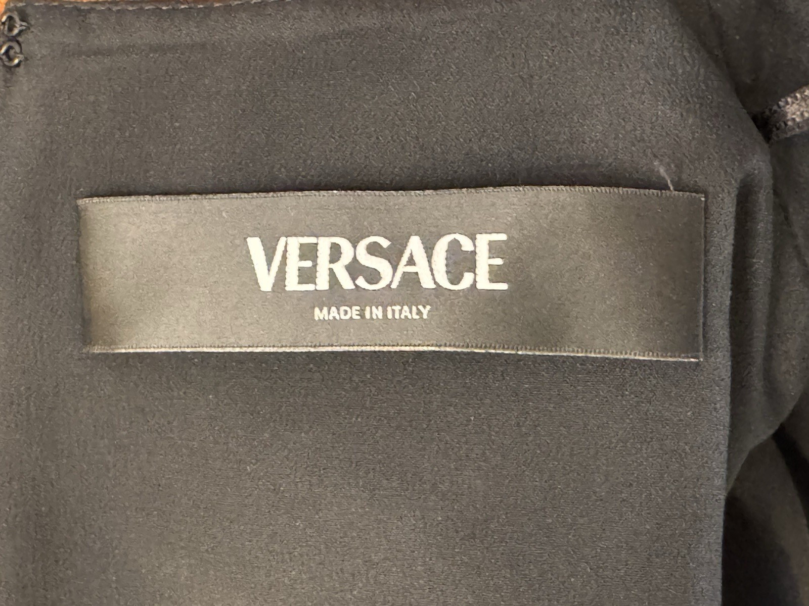 Versace Wool Blend Shift Dress Size 40 / 4