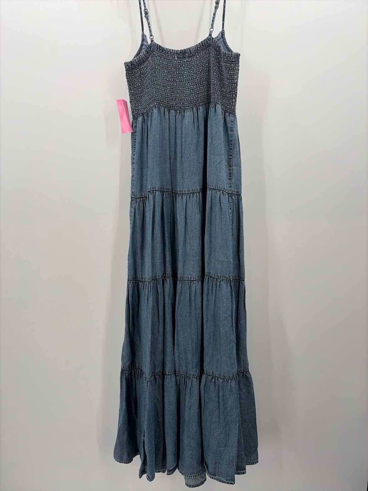 Pre-Owned Z Supply Blue Size XS Maxi Sleeveless Dress