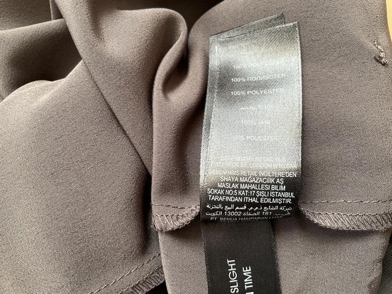 Women John Rocha Dress Grey Polyester 36