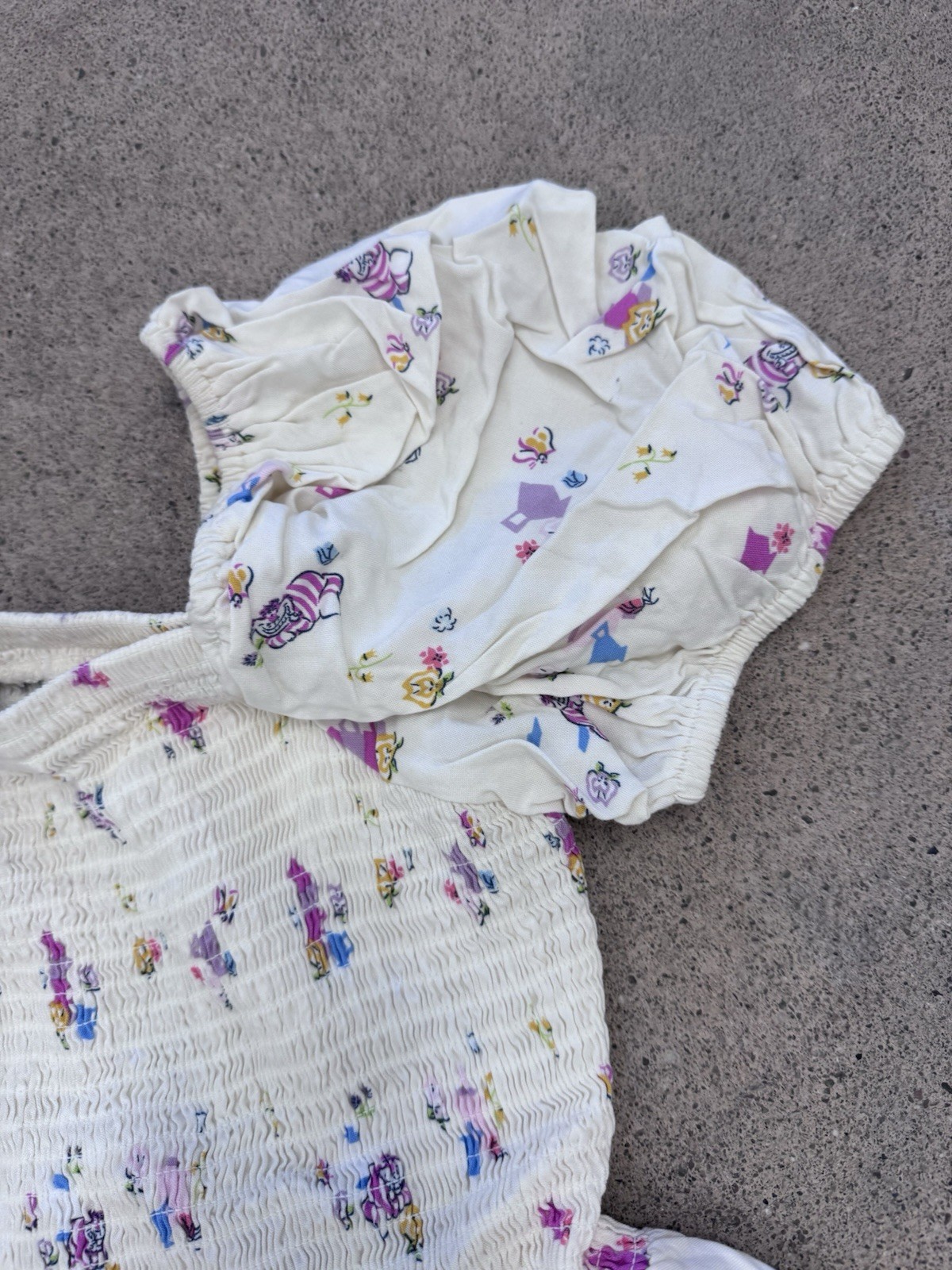 Alice In Wonderland Cheshire Cat Disney Dress Size Medium