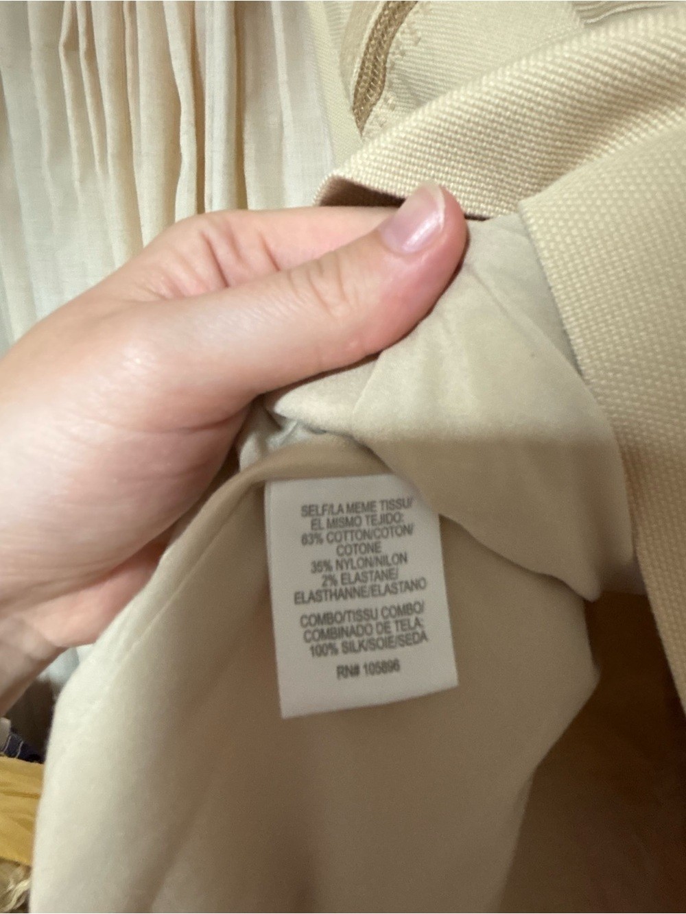Worth Cream Striped Mini Dress