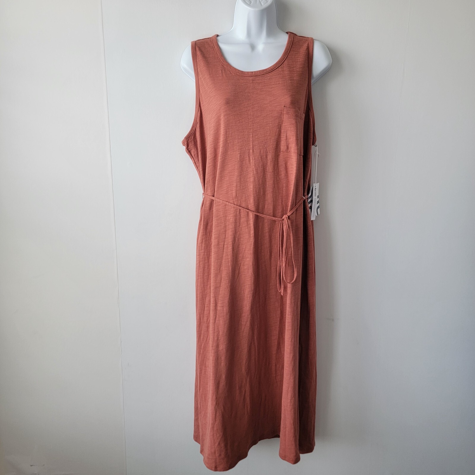 market & spruce stich fix womens dress size Xl sleeveless side slit shirt