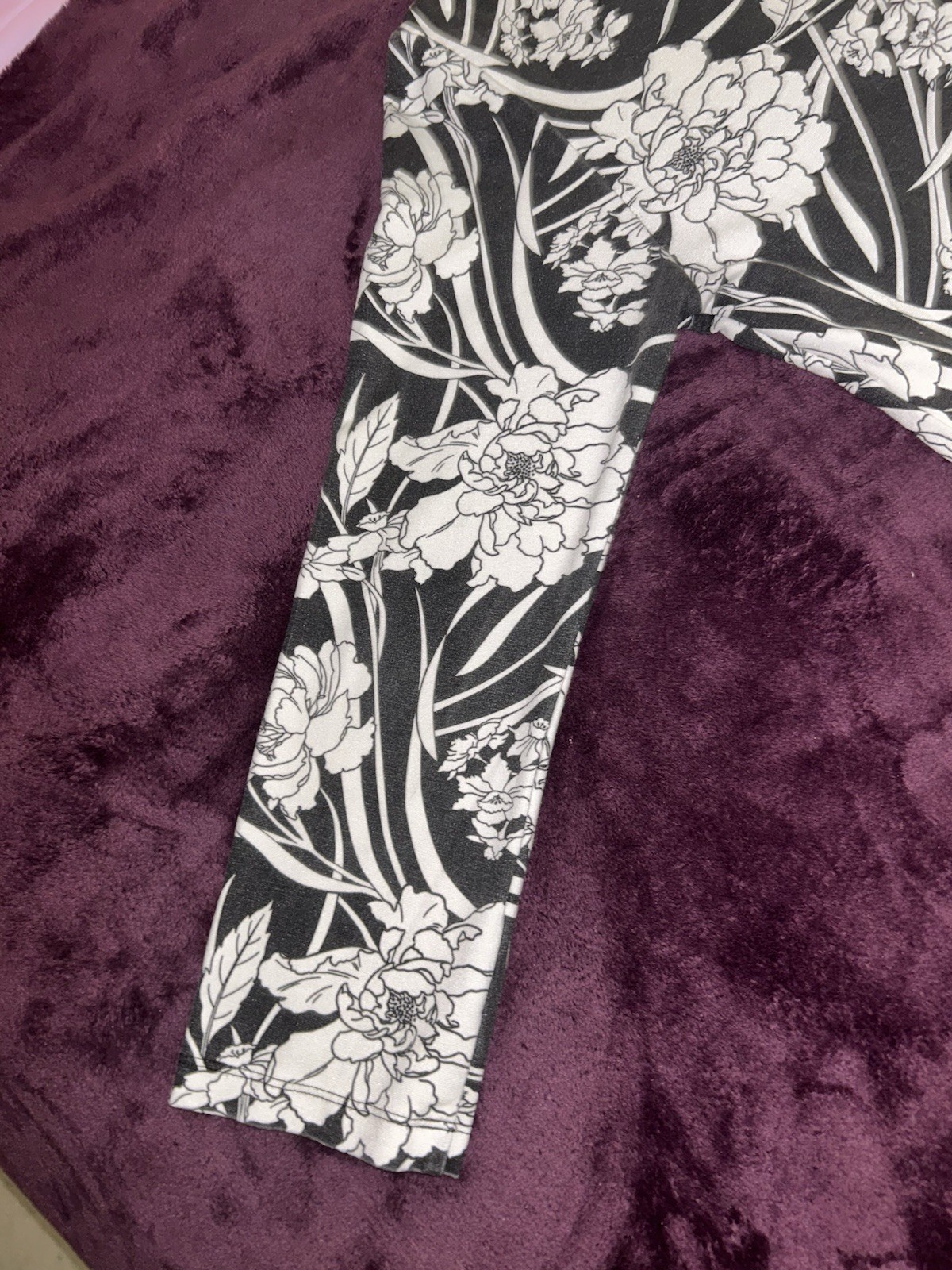 VTG Early 2000’s Bryn Walker Long Sleeve Long Floral Dress-Excellent-M-Unworn