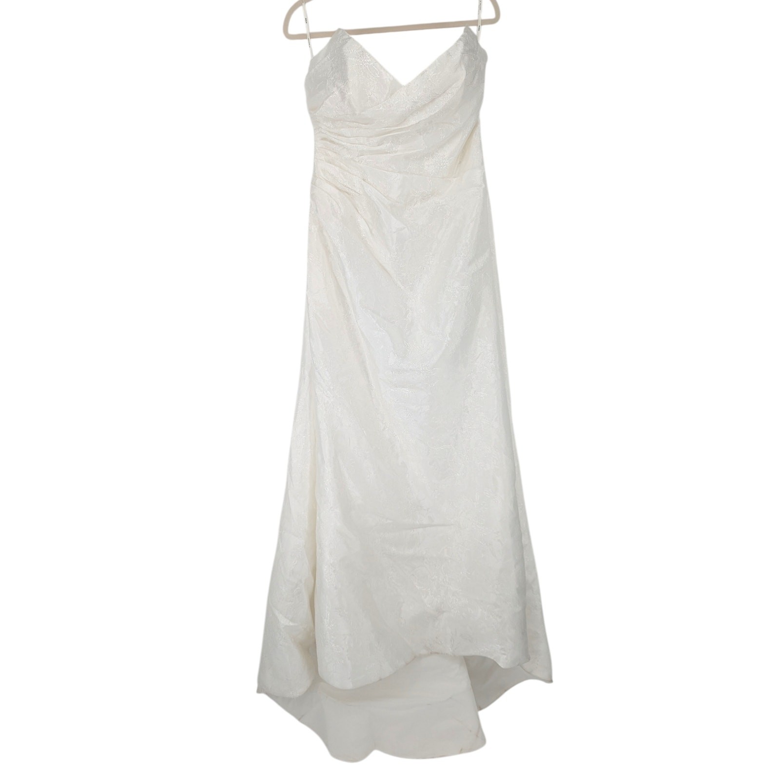 Wtoo by Watters Callahan Strapless Lace Wedding Dress Size 14 Bridal NWT