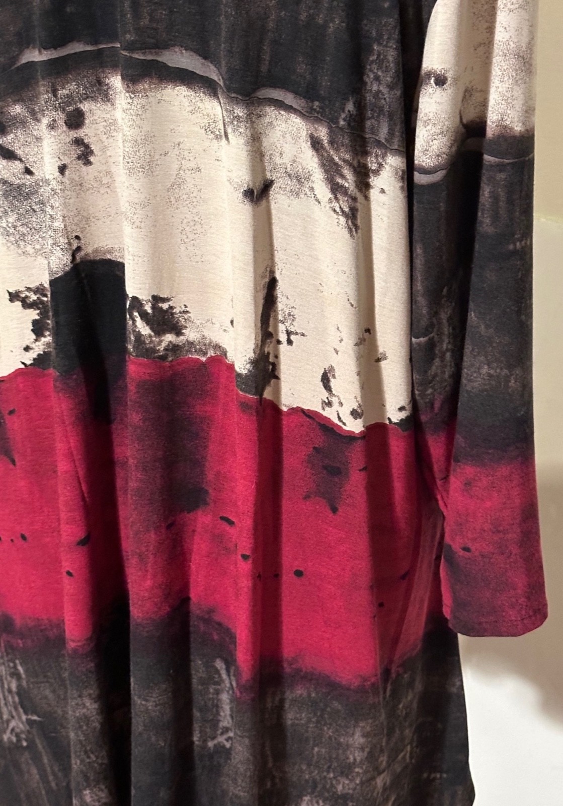 TRANSPARENTE Black Label Tunic/Top/Short Dress 95% Viscose 5% Elastane GERMANY