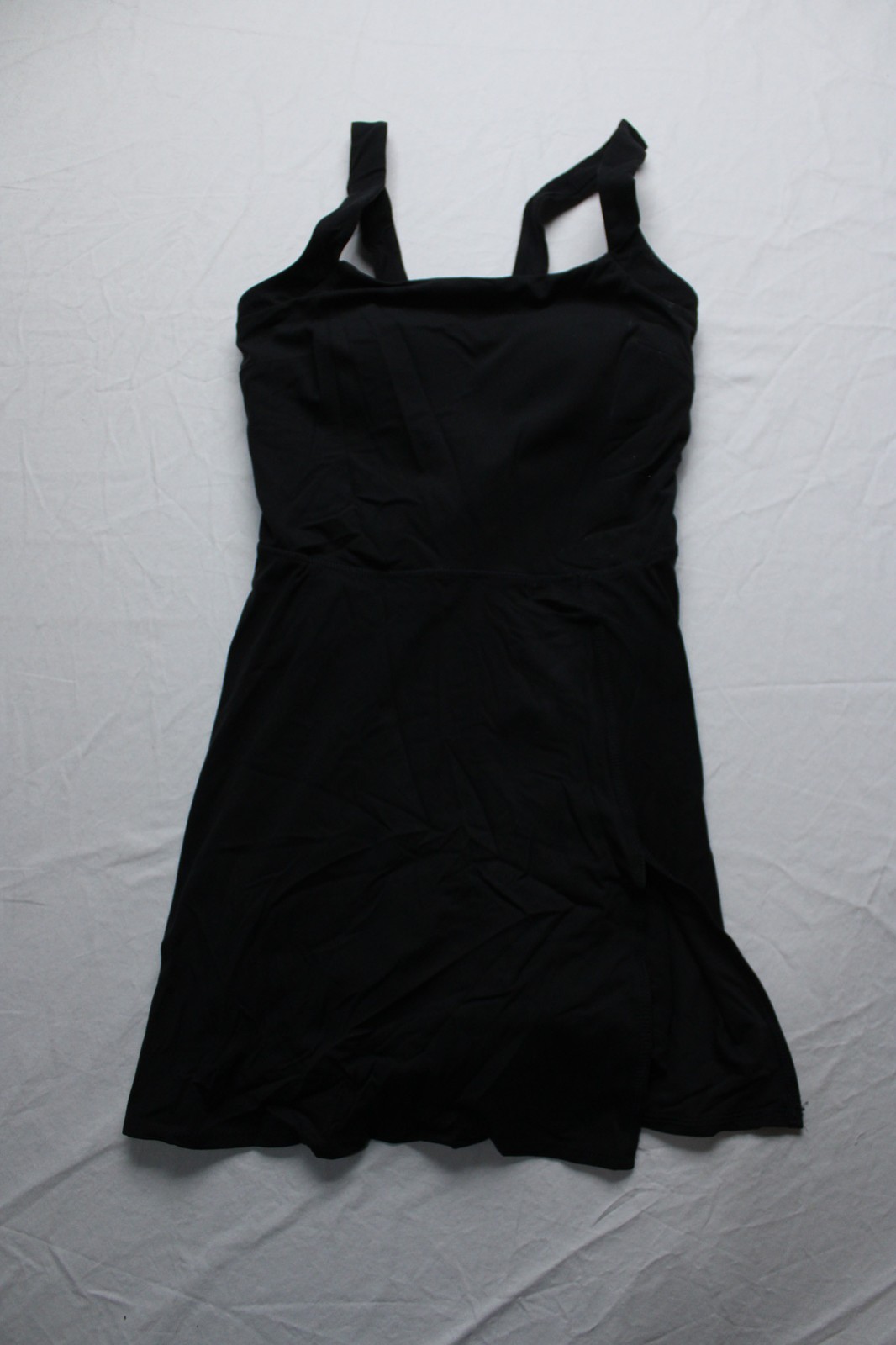 Joy Lab Women’s Game Day Square Neck Sleeveless Active Dress EH6 Black Size XS