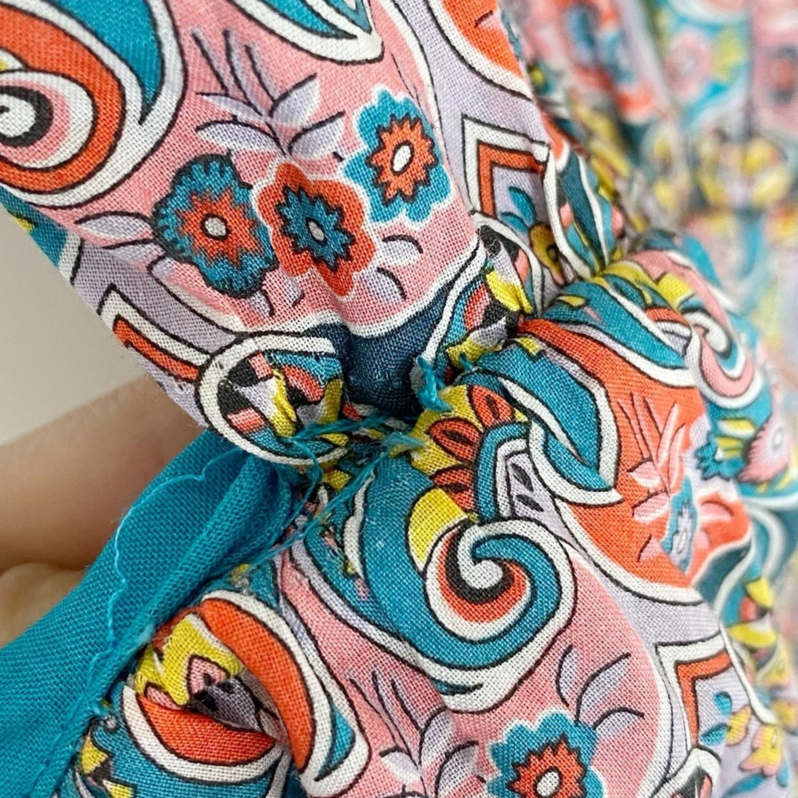J. CREW Side Cutout Organic Cotton Midi Dress Liberty Giorgia Duke Print Size 8