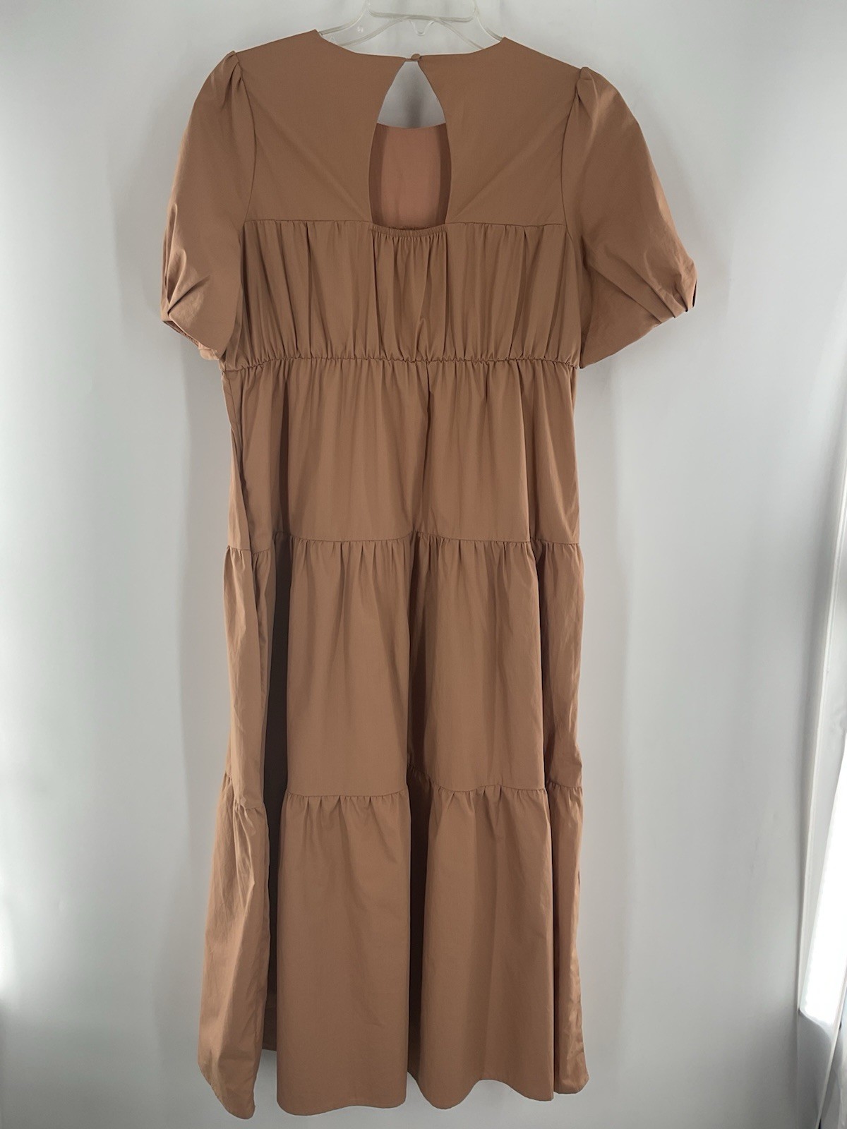 Mod Ref Dress Women’s Medium Brown NWT Maxi A Line 138